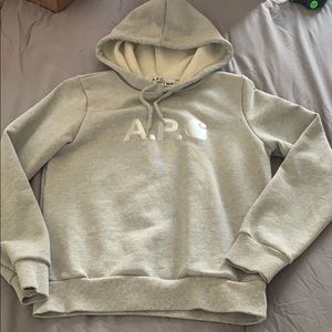 Carhartt WIP X APC Gray Hoodie